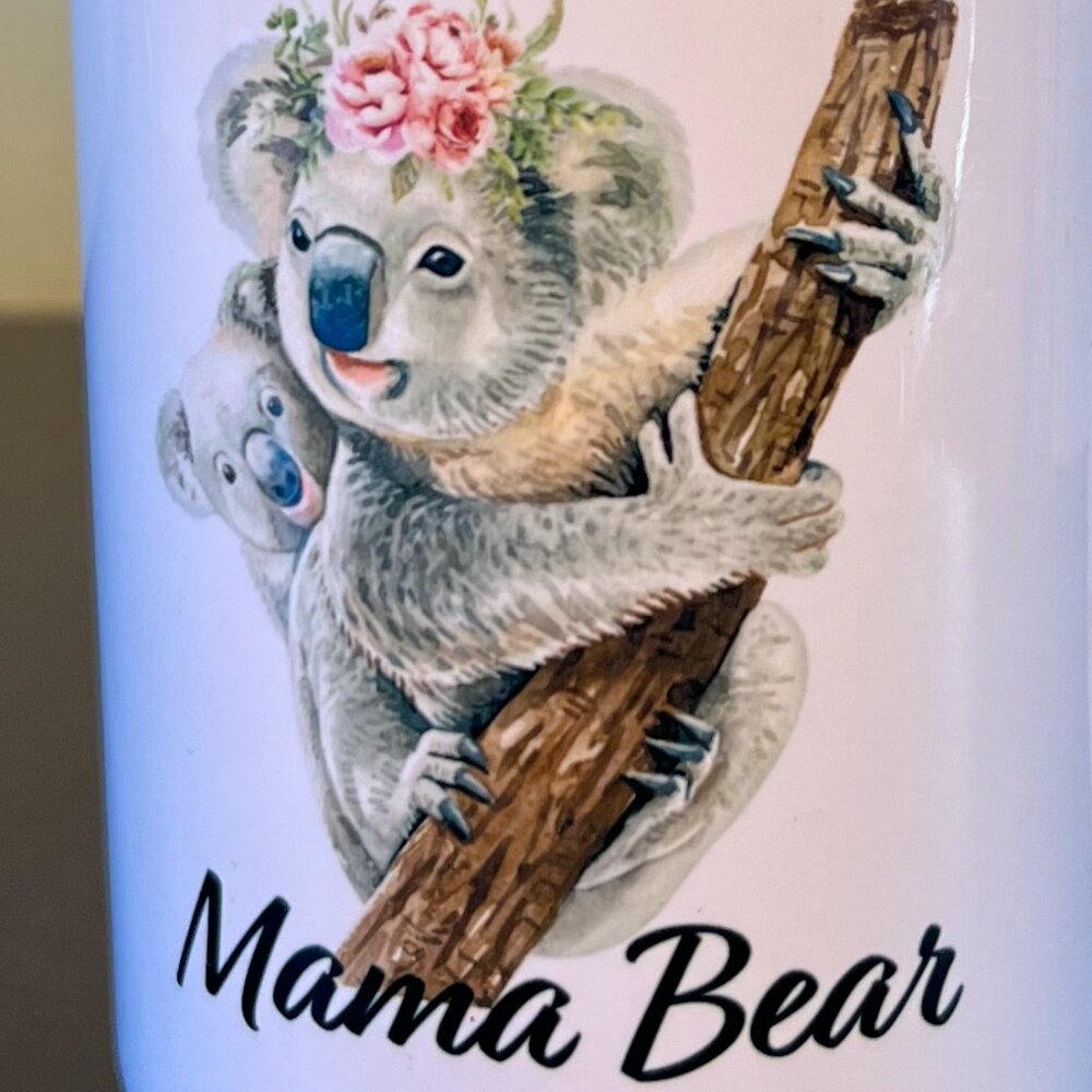 Koala Mama Bear Ceramic Coffee Cup Mug ~ Mother Gift Boho - Picture 5 of 7
